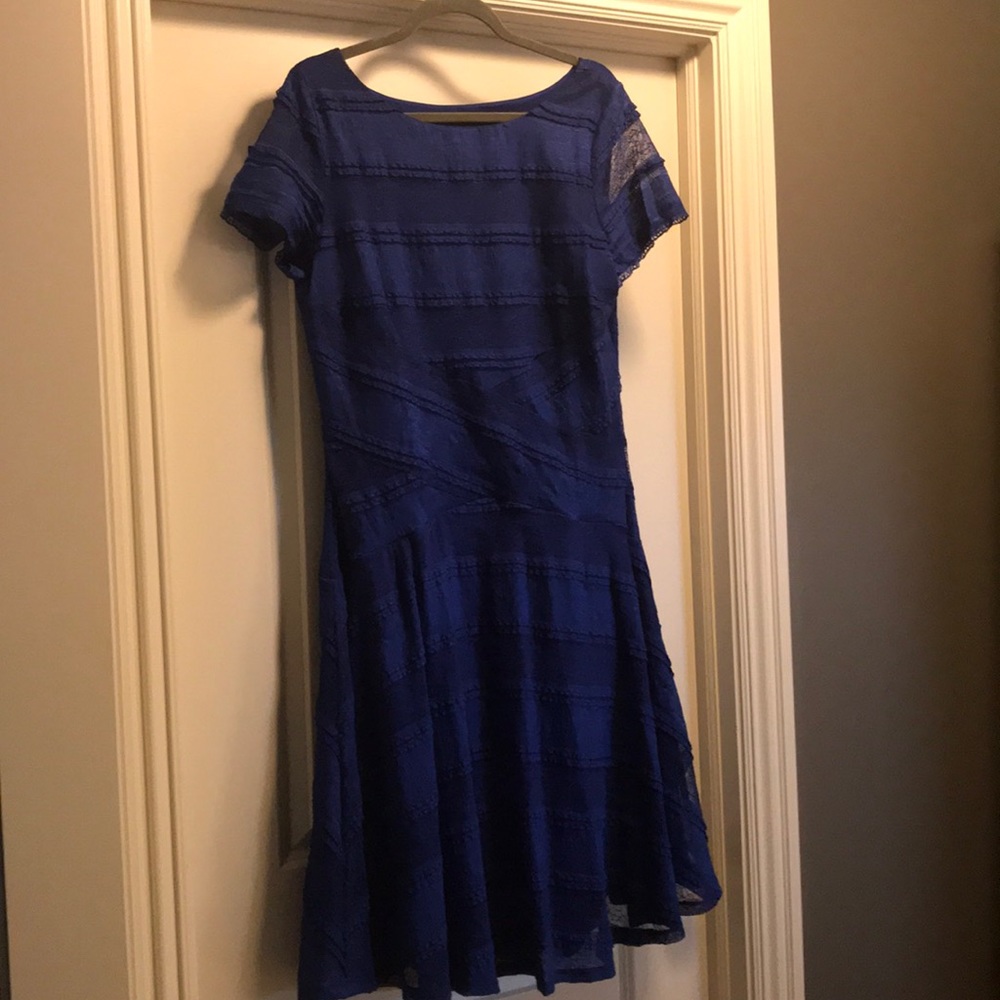 Sangria royal blue size 16 dress